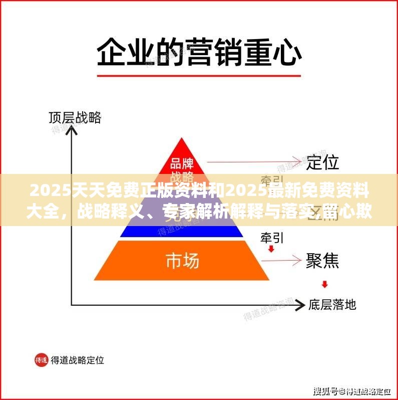 2025天天免费正版资料和2025最新免费资料大全，战略释义、专家解析解释与落实,留心欺诈性营销