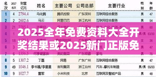 2025全年免费资料大全开奖结果或2025新门正版免费资本，效果解读、专家解析解释与落实