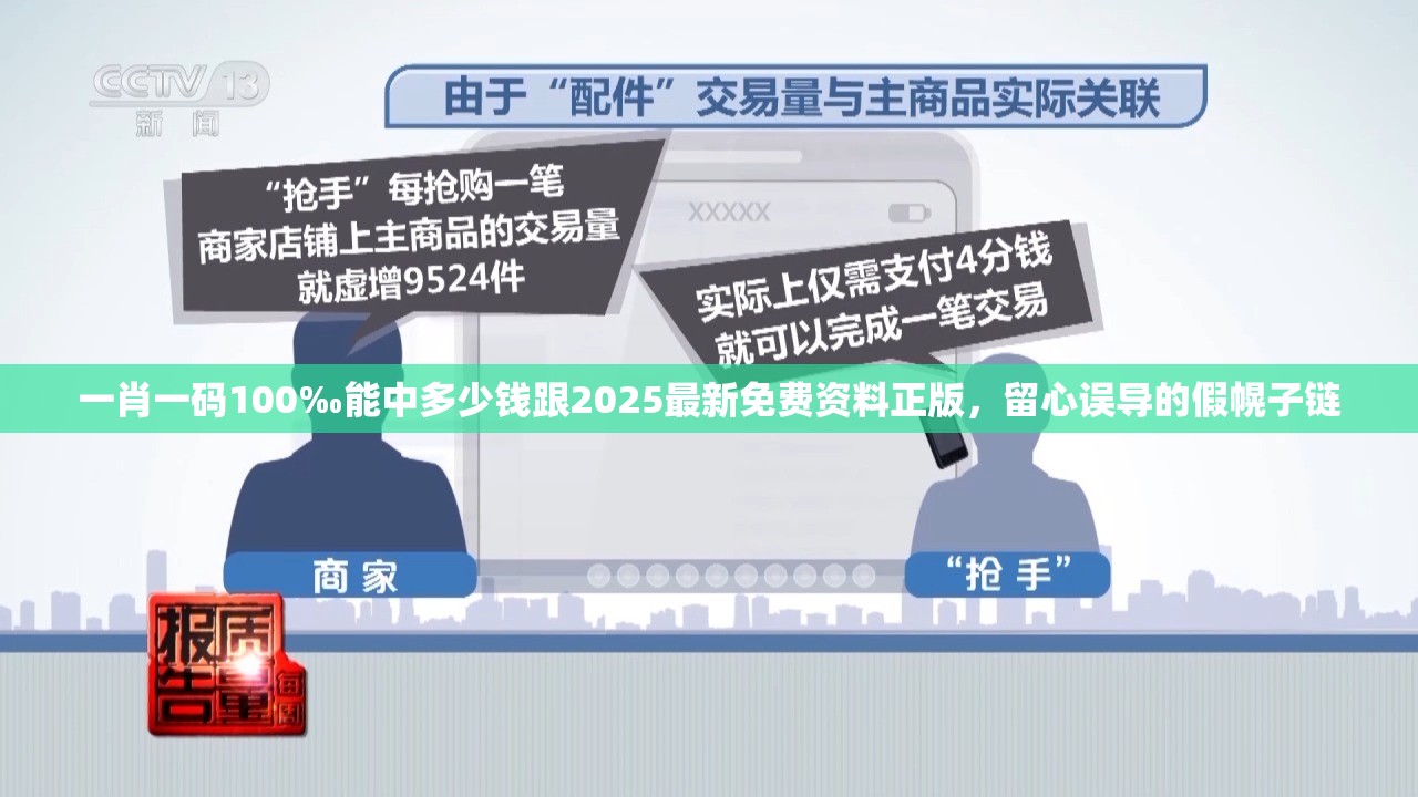 一肖一码100‰能中多少钱跟2025最新免费资料正版，留心误导的假幌子链