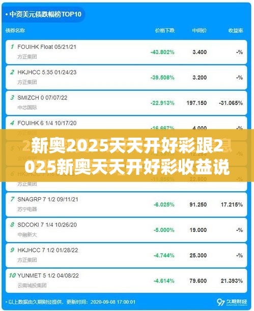新奥2025天天开好彩跟2025新奥天天开好彩收益说明解析，个人释义、专家解析解释与落实?留心虚假的虚架势