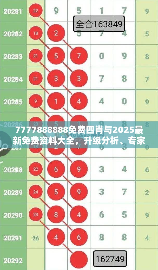7777888888免费四肖与2025最新免费资料大全，升级分析、专家解读解释与落实,谨防华而不实包装